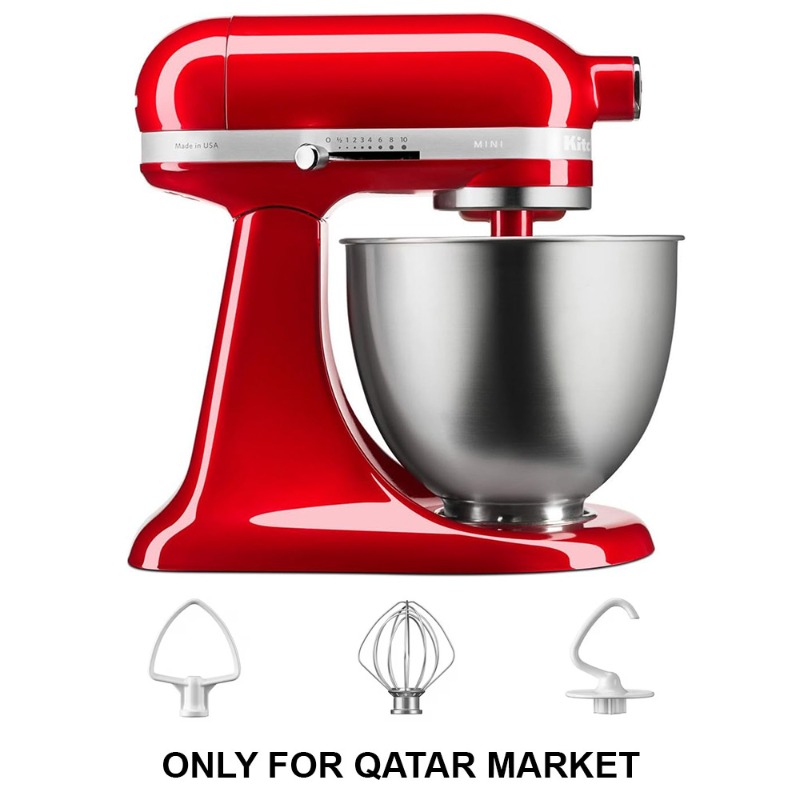 3.3L ARTISAN MINI STAND MIXER - CANDY APPLE