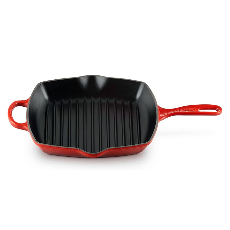 SIGNATURE SQUARE SKILLET GRILL 26CM CERISE
