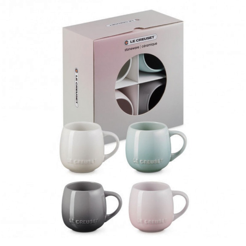 SET OF 4 COUPE MUG