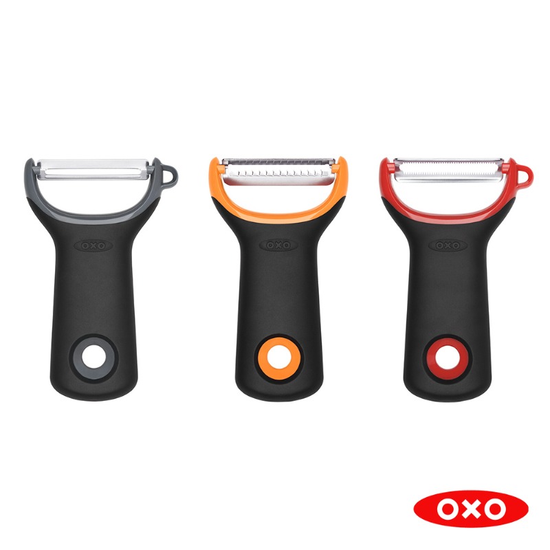 3PC ASSORTED PREP PEELER SET