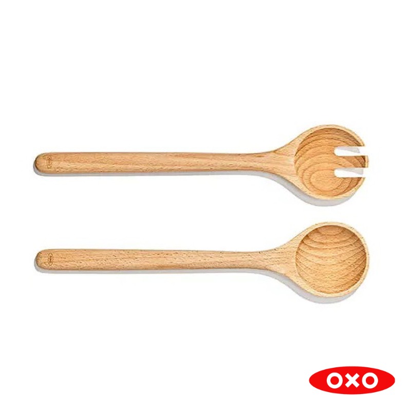 GG BEECHWOOD SALAD SERVERS 2 PIECE SET