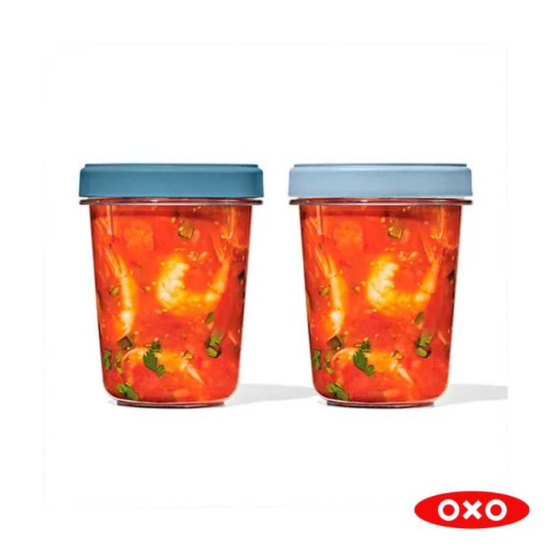 32oz TWIST AND STACK CONTAINER - 2 PACK