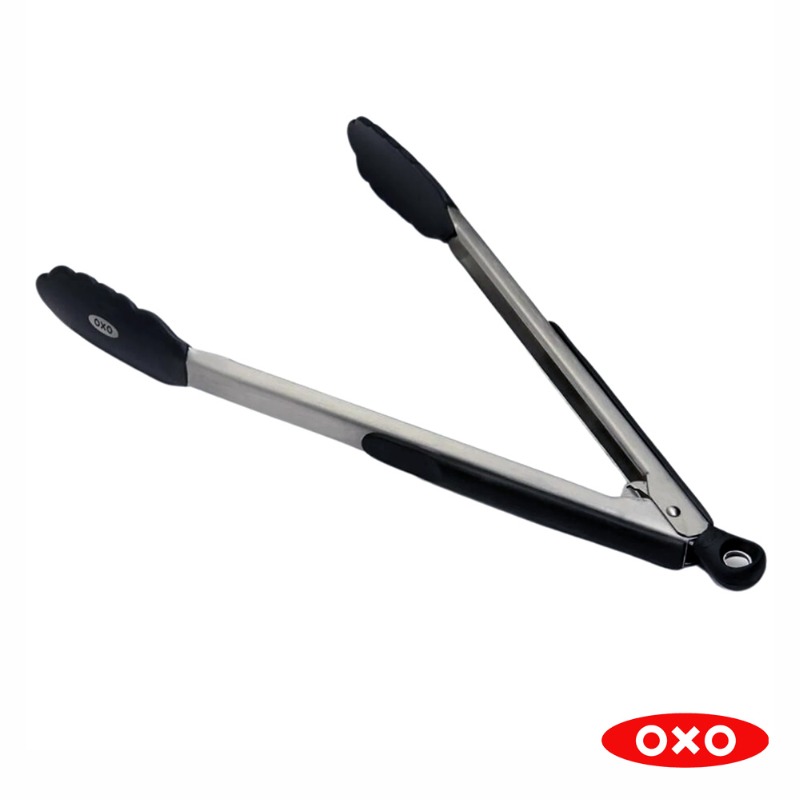 12″ SILICONE TONGS