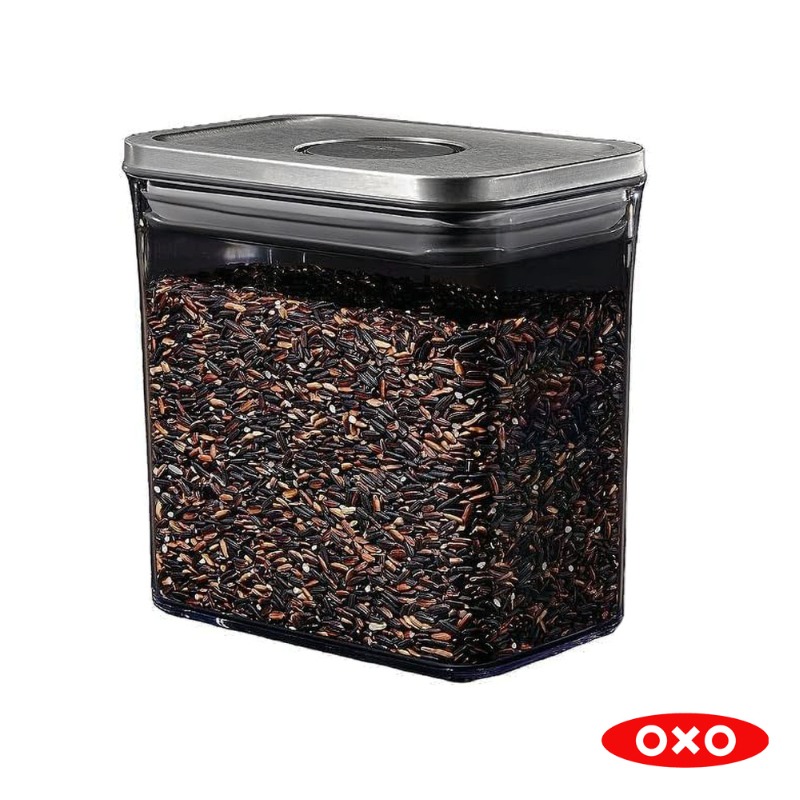 OXO STL POP RECTANGLE SHORT 1.7QT 1.6L