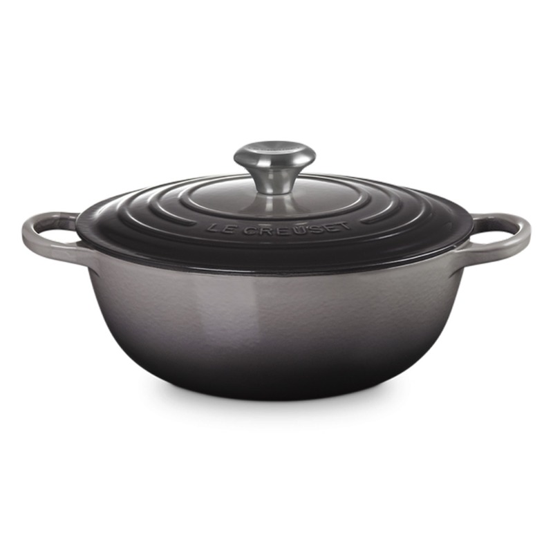 26CM SIGNATURE CAST IRON SOUP POT - FLINT