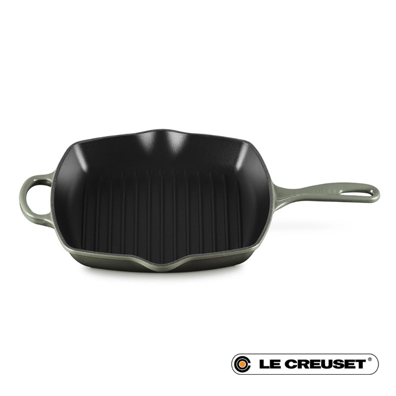 26CM SIGNATURE CAST IRON SQUARE GRILLIT - THYME