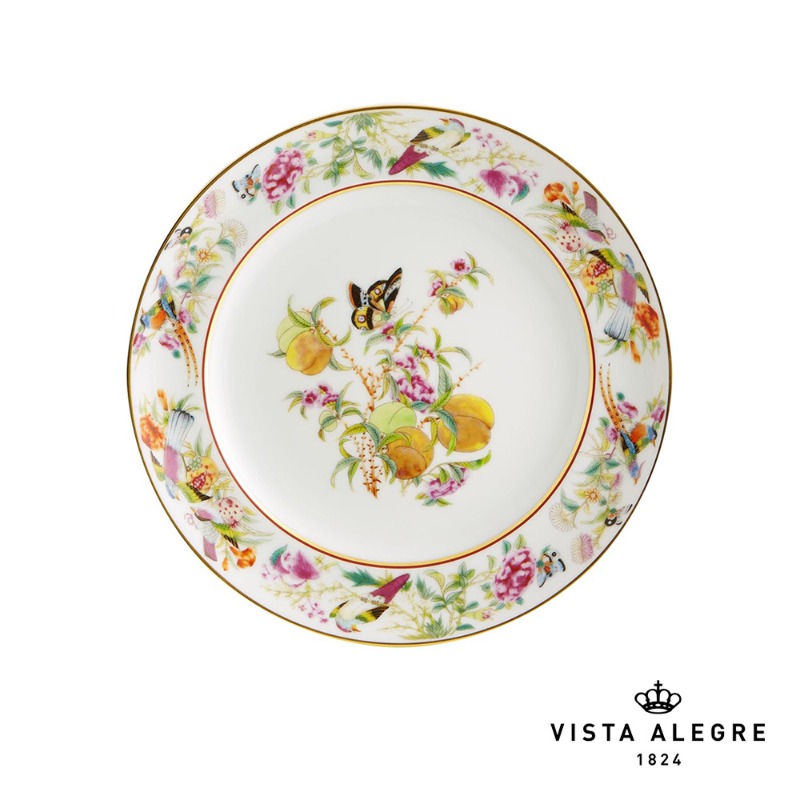 DESSERT PLATE PEACH PACO REAL