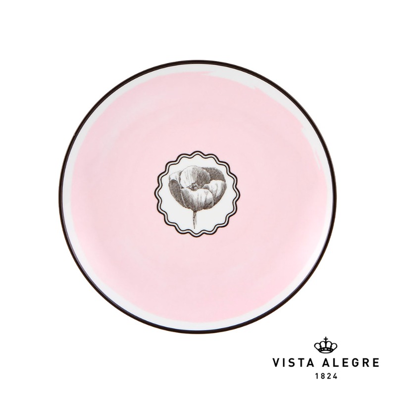 DESSERT PLATE PINK HERBARIAE