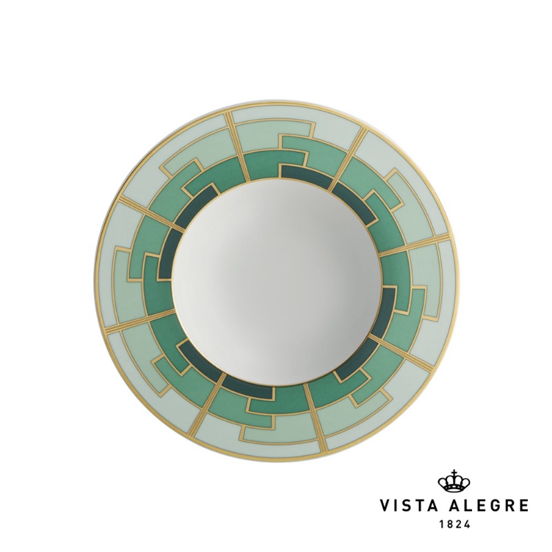 SOUP PLATE EMERALD