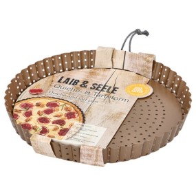 QUICHE & FLAN PAN | 25 CM PERFORATED | WITH LOOSE ...