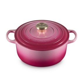 31cm CAST IRON OVAL CASSEROLE - BERRY LIGHT