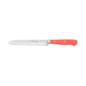 SERRATED UTILITY KNIFE CLASSIC CORAL PEACH