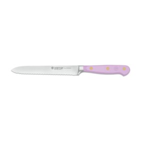 SERRATED UTILITY KNIFE CLASSIC PURPLE YAM - 14cm