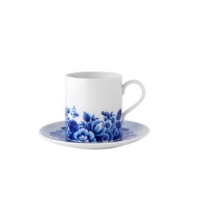 TEA CUP & SAUCER BLUE MING