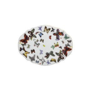 SMALL OVAL PLATTER LACROIX BUTTERFLY