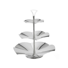 3 LEVELS STAND STAINLESS STEEL