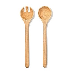 GG BEECHWOOD SALAD SERVERS 2 PIECE SET