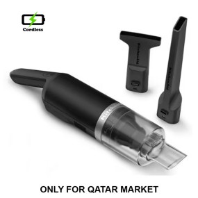 CORDLESS HANDHELD VACUUM WITH BATTERY - MATTE BLAC...