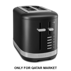 2 SLICE TOASTER - MATTE BLACK