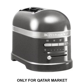 TOASTER 2 SLICE - ARTISAN - MEDALLION SILVER