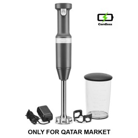 CORDLESS HAND BLENDER - CHARCOAL GREY
