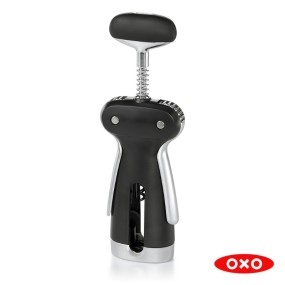 WINGED CORKSCREW W/REMOVABLE FOIL CUTTER