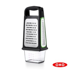 BOX GRATER W/ REMOVABLE ZESTER