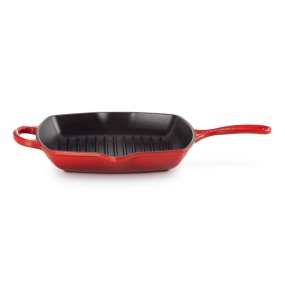 SIGNATURE SQUARE SKILLET GRILL 26CM CERISE