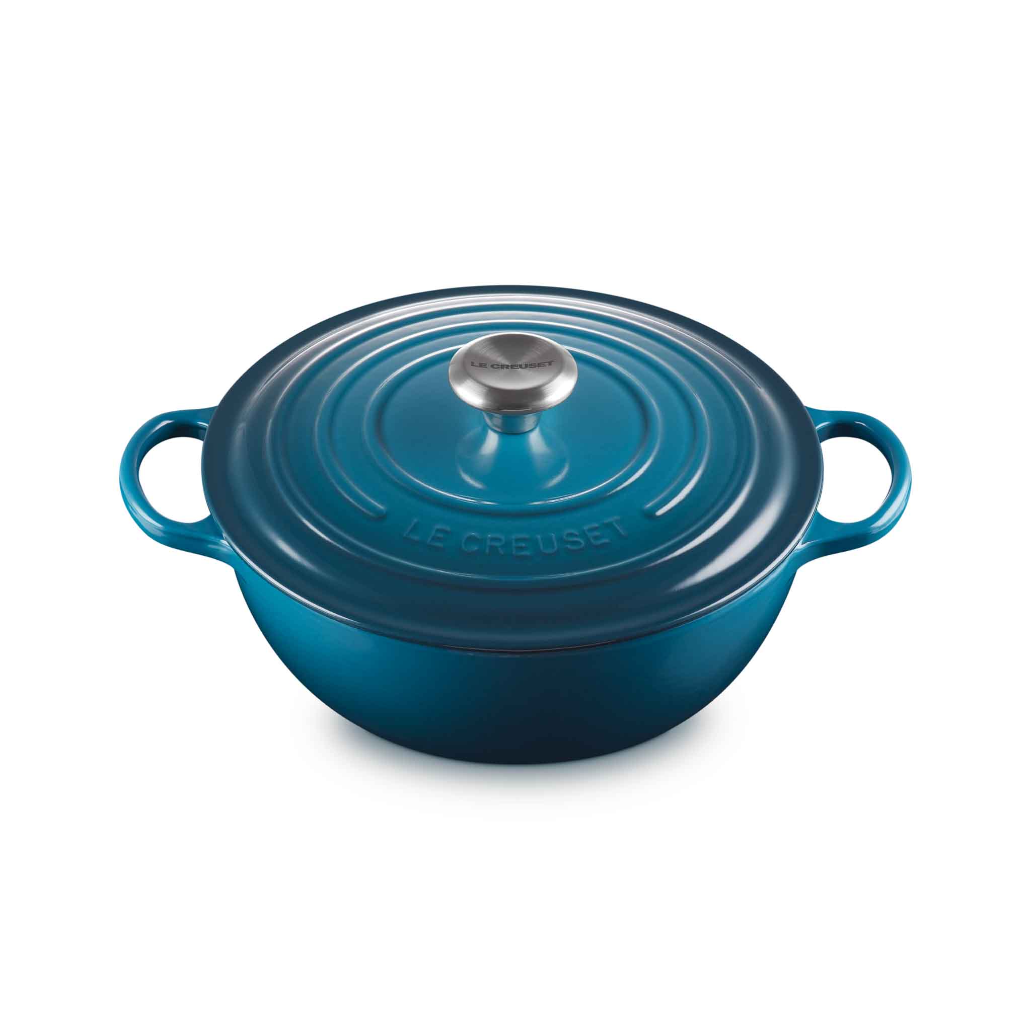 Le Creuset  Cast Iron Soup Pot 26cm Deep Teal