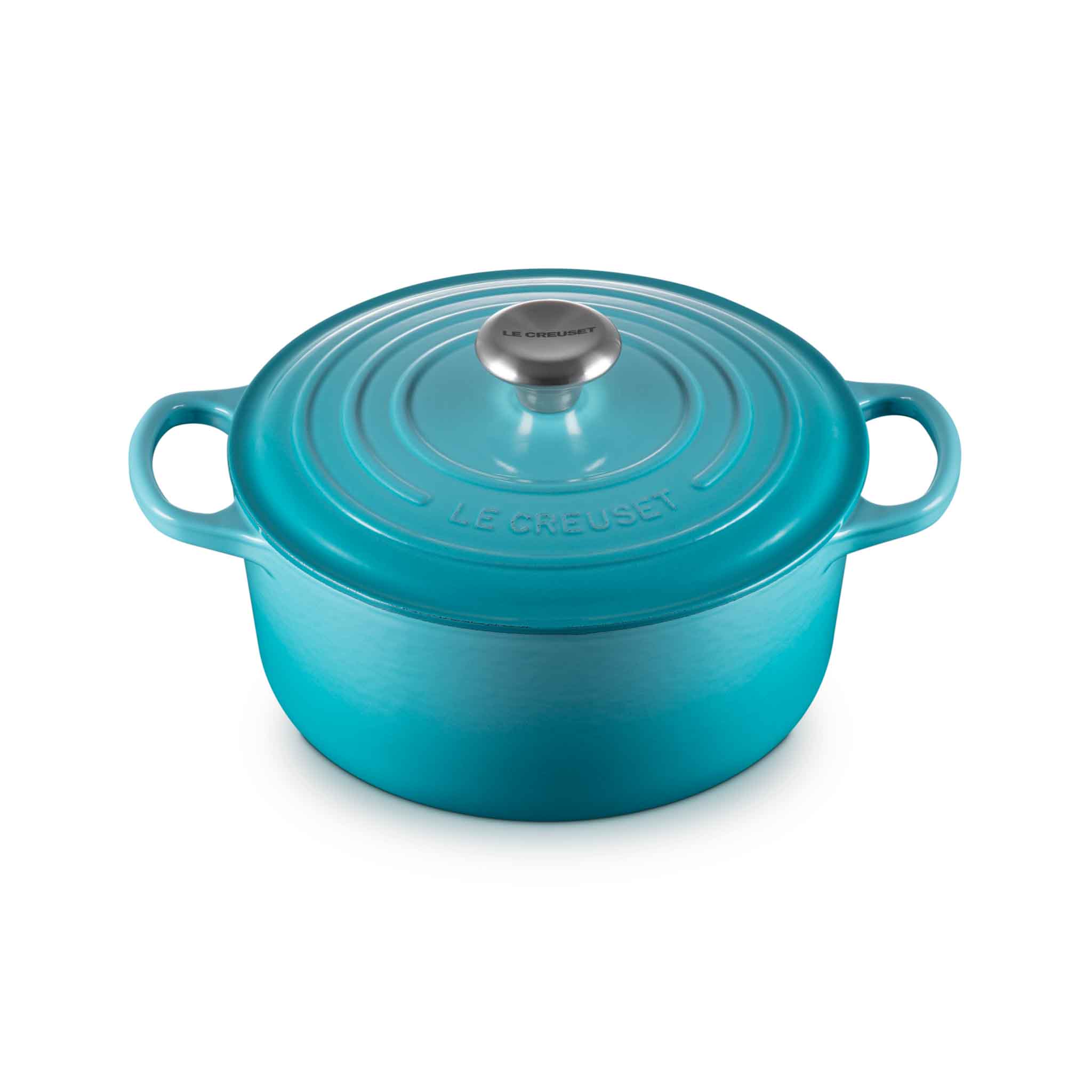 Le Creuset Signature Cast Iron Round Casserole 24c...